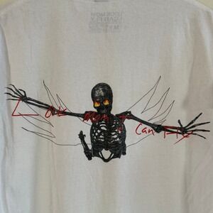 Cactus Jack Travis Scott Look Mom I Can Fly T Shirt Size Medium White Skelton